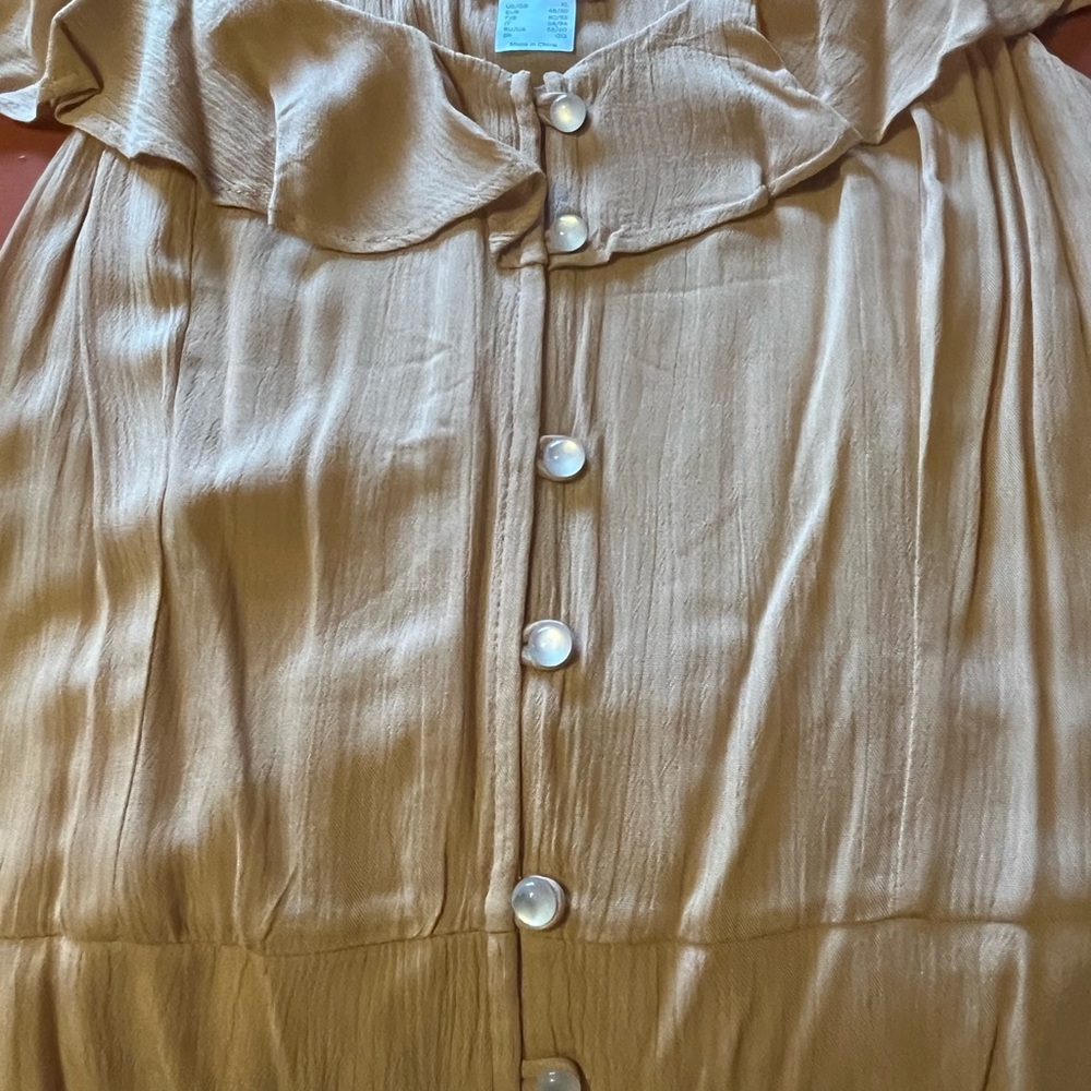 Venus XL maxi dress beige. - Picture 2 of 7